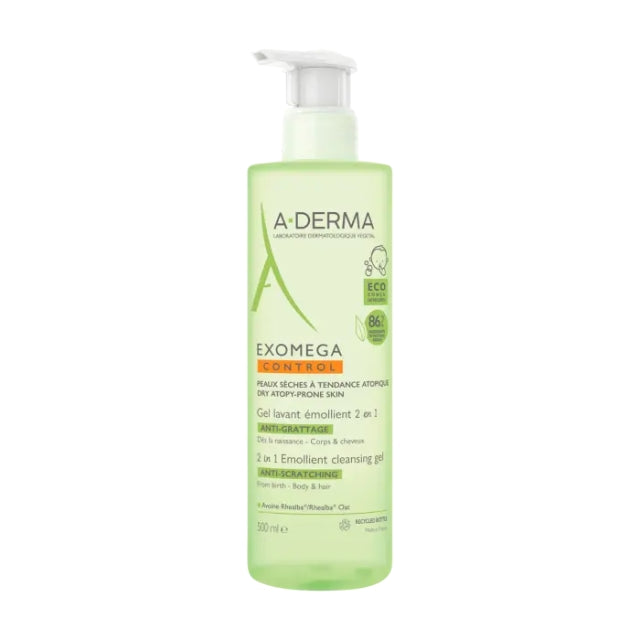 A-Derma Exomega Control Gel de Banho Emoliente