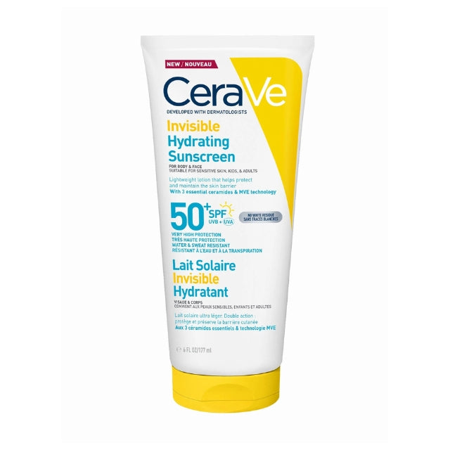 CeraVe Invisible Hydrating Sunscreen SPF50+