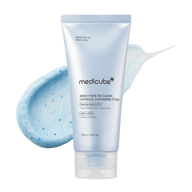 Medicube Zero Pore SA Clear Capsule Cleansing Foam