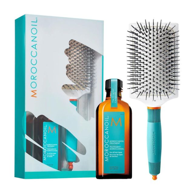 Moroccanoil Treatment & Brush Set