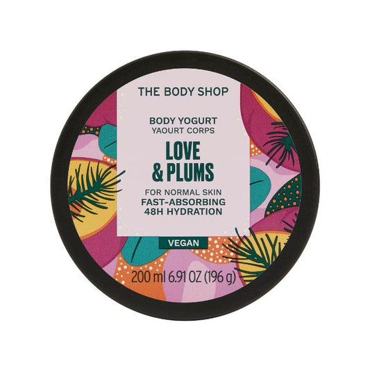 The Body Shop Love and Plums Body Yogurt