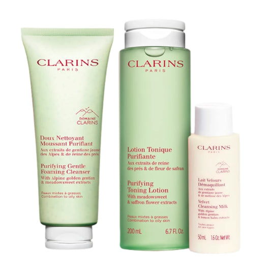 Clarins My Clarins Essentials Combination to Oily Skin Set