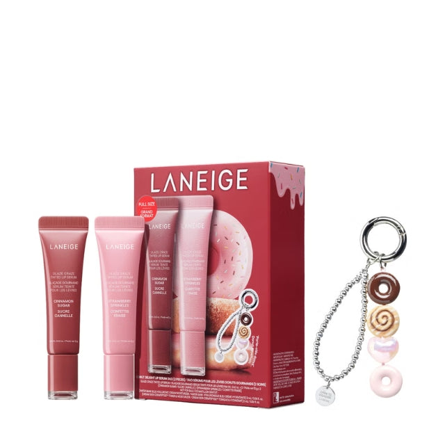 Laneige Donut Delight Lip Serum Duo