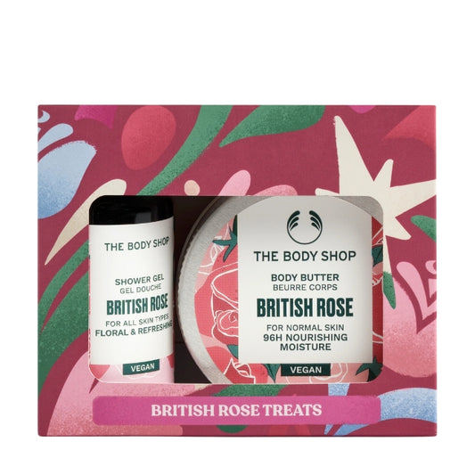 The Body Shop British Rose Treats Gift