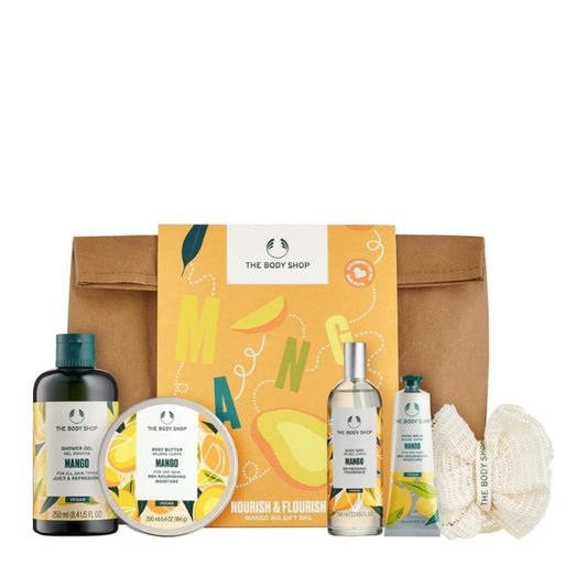 The Body Shop Mango Nourish & Flourish Big Gift Bag