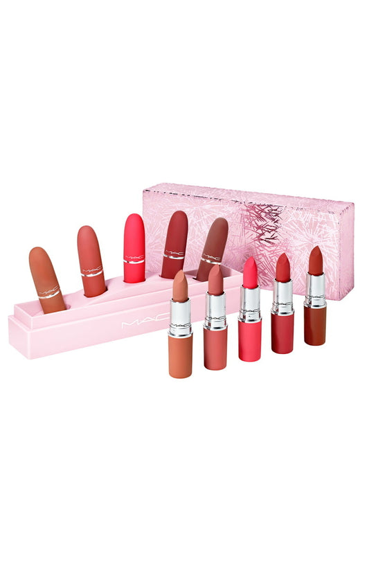 MAC Showstopper Powder Kiss Lipstick x5 Kit