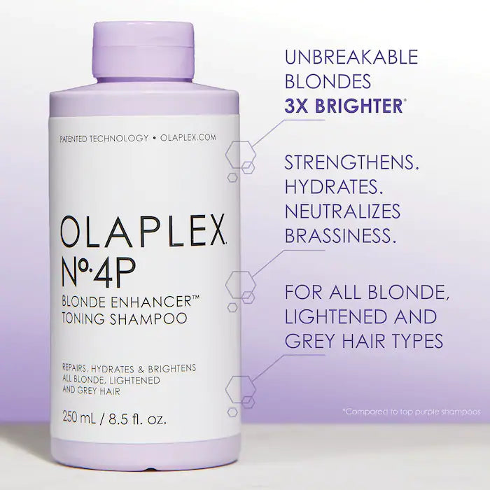 Olaplex N°4P Blond Enhancer Toning Purple Shampoo